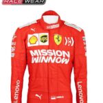 2019 Charles Leclerc Ferrari F1 Race Suit Replica