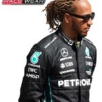 2022 Lewis Hamilton PETRONAS Mercedes F1 Race Suit REPLICA