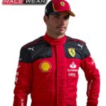 2023 Carlos Sainz Ferrari F1 Race Suit REPLICA Description