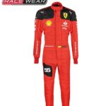 2023 Carlos Sainz Ferrari F1 Race Suit REPLICA Description