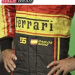 2023 Carlos Sainz Monza GP Ferrari F1 Race Replica Suit