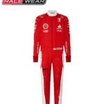 2023 Charles Leclerc Las Vegas GP Ferrari F1 Race Suit Replica