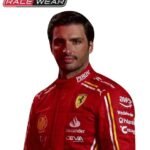 2024 Carlos Sainz Ferrari F1 Race Suit Replica