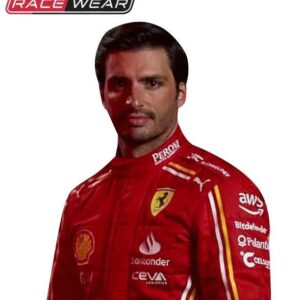 2024 Carlos Sainz Ferrari F1 Race Suit Replica