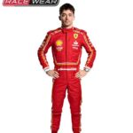 2024 Charles Leclerc Ferrari F1 Race Suit REPLICA