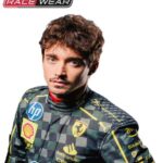 2024 Charles Leclerc Monza GP Ferrari F1 Race Suit Replica