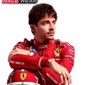 2025 Charles Leclerc Ferrari F1 Replica Race Suit