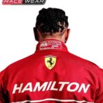 2025 Lewis Hamilton Ferrari F1 Replica Race Suit