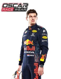 2021 Max Verstappen Red Bull Honda F1 Suit Replica 