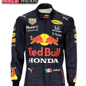 2021 Sergio Perez Red Bull Honda F1 Suit Replica