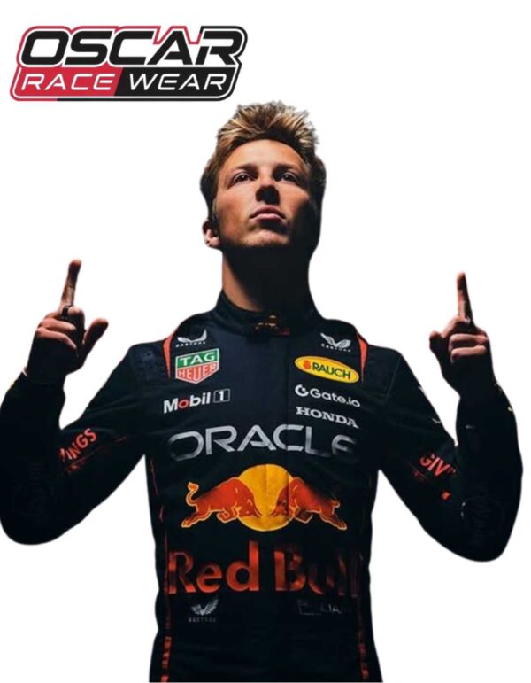 2025 RED BULL LIAM LAWSON F1 RACE SUIT REPLICA - Image 2